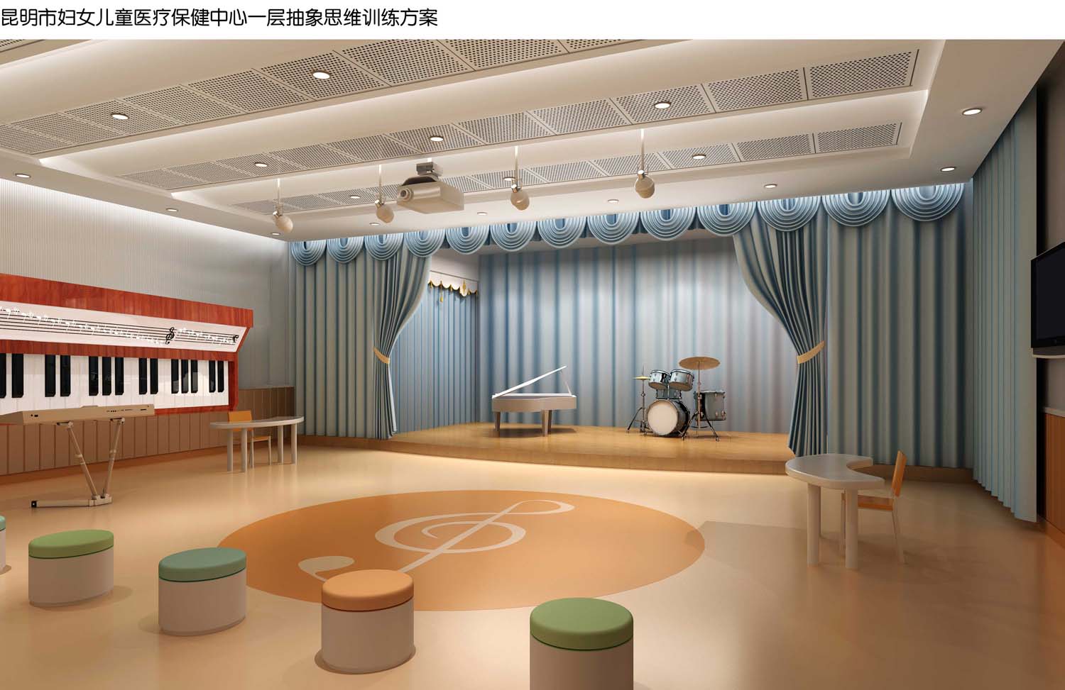 云南昆明妇♀幼儿童医院室内设计(图7)