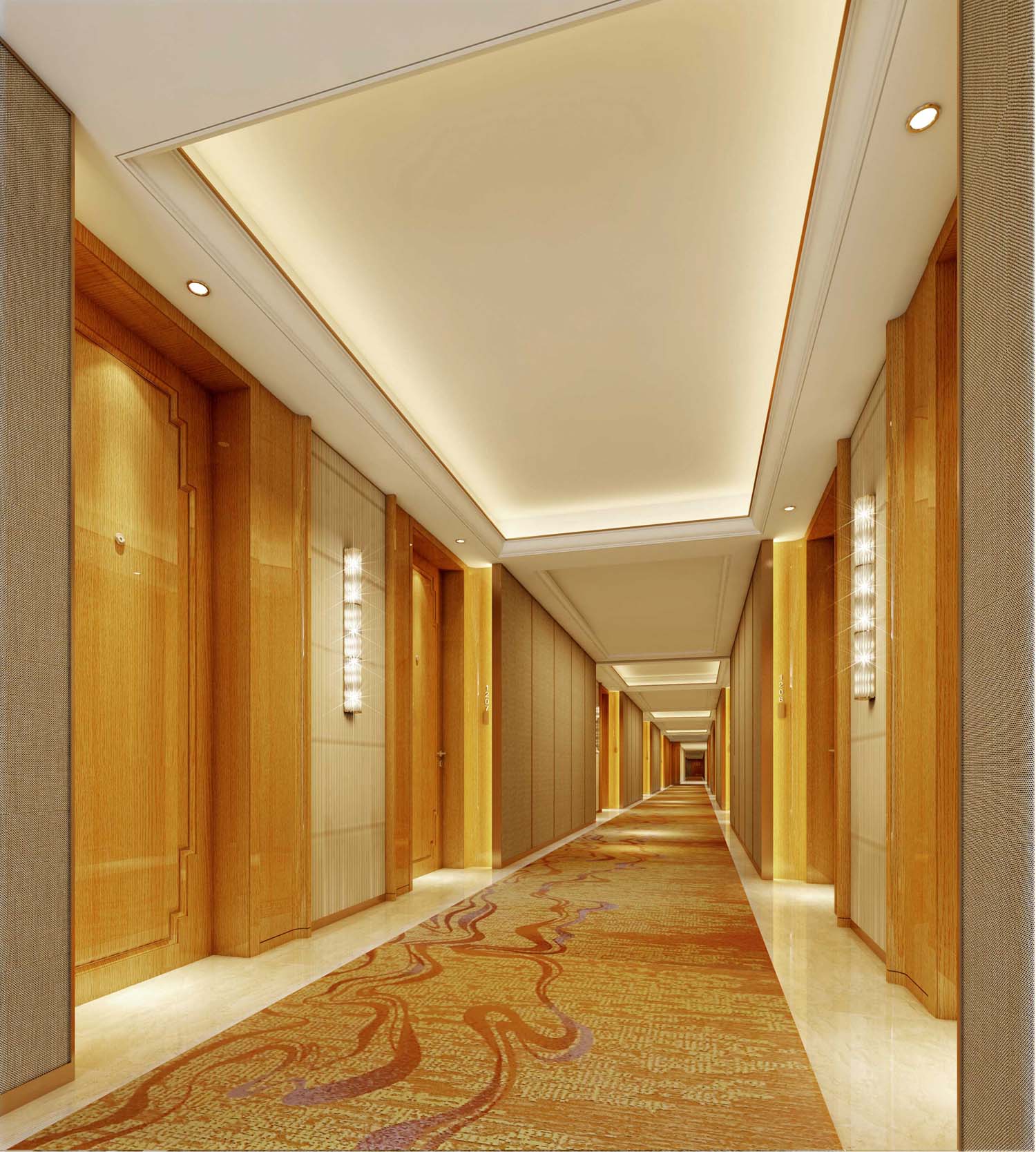 国际大酒店室内设计(图17)